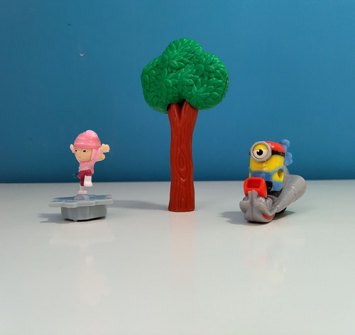 Muñecos Stuart Minion Y Edith X 2 (mi Villano Favorito) (Usado)