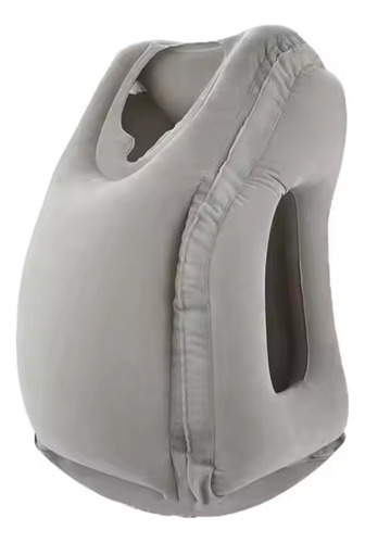 Almohada de viaje inflable para aviones, ligera, inflable para dormir en el cuello