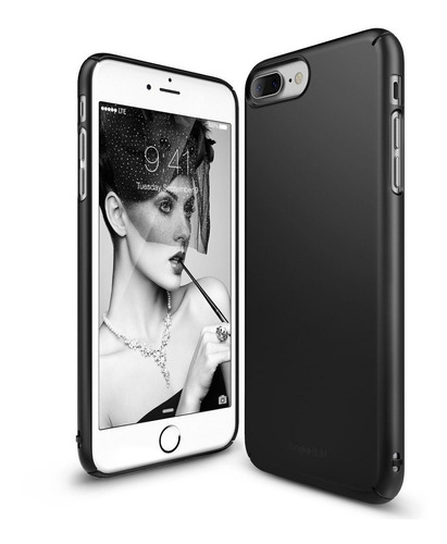 Carcasa Ringke Original Slim iPhone 7 8 Plus Negro