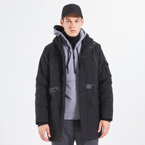 Campera Hombre Parka Abrigada Con Capucha Atlas Parka Supply