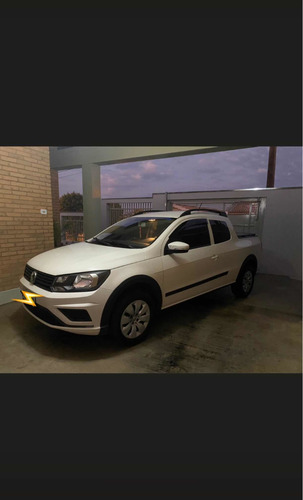 Imagem 1 de 6 de Volkswagen Saveiro 1.6 Trendline Cab. Dupla Total Flex 2p