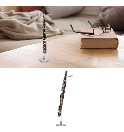 Réplica De Fagot En Miniatura Con Soporte