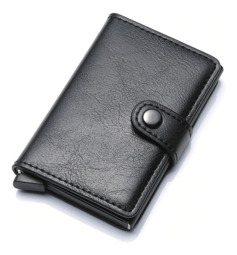 Imagen 1 de 9 de Porta Tarjetero Credito Holder Billetera Business Rfid