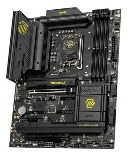 Tarjeta Madre Intel Msi Mag B860 Tomahawk Wifi Lga1851 Ddr5 Pcie 5.0 Boton Flash Bios