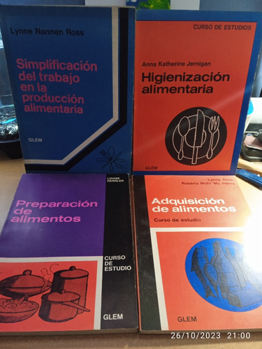 1)preparación De Alimentos 2) Adquisición De Alimentos + 2.. (Usado)