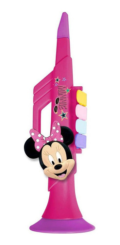 Juguete Musical Minnie Trompeta 4 Notas Niñez Novedad