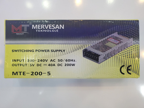 Fuente De Poder Meversan 5v 40 Amp Lcd Led Cctv Pc