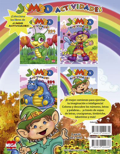 Jumbo actividades duende, de Ediciones Larousse. Editorial Mega Ediciones, tapa blanda en español, 2004