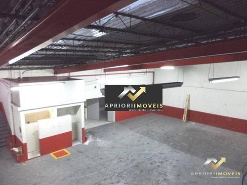 Galpão À Venda, 1219 M² Por R$ 4.000.000,00 - Vila Pires - Santo André/sp - Ga0080