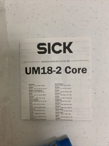 New Sick Um18-218165101 6048422 Um18218165101 Position S Bbt