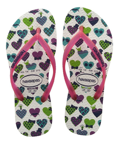 Zonazero Havaianas Ojotas Kids Slim Trend Niñas Originales