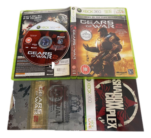Gears Of War 2 Goty Xbox 360 Envio Ja!