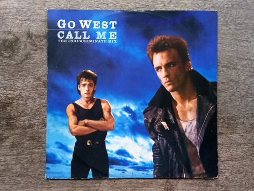 Disco Lp Go West - Call Me The Indiscrimi (1985) Uk R10