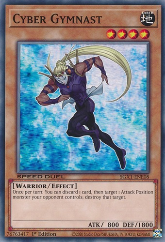 Cyber Gymnast (sgx1-ene08) Yu-gi-oh!