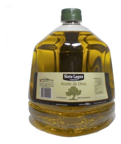 Aceite De Oliva Siete Lagos 2 L.