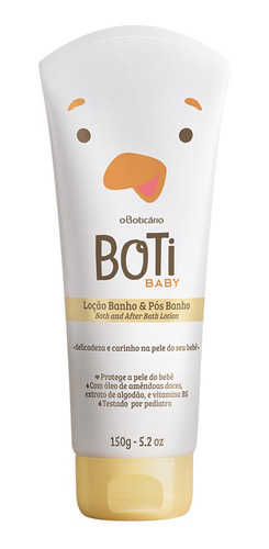 Boti Baby Loção Hidratante De Banho E Pós Banho 150g