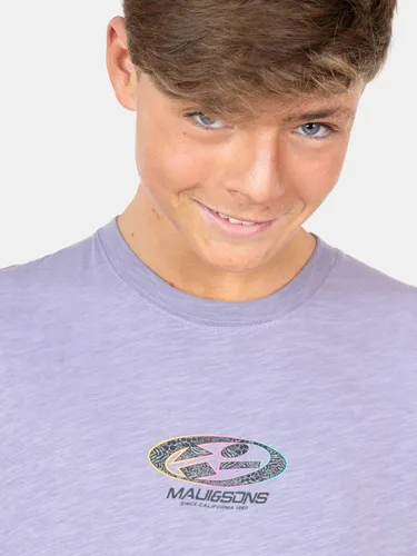 Polera Mc California Ocean Morado Infantil Maui And Sons