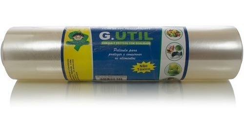 Imagem 1 de 1 de Rolo Bobina Papel Filme Pvc 28cm X 300m Guarufilme Refil