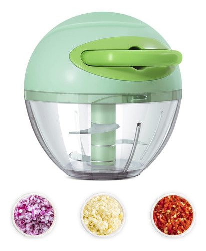 Mastador De Ajo, Rykkz Mini Chopper Puede Cortar Varios Dien