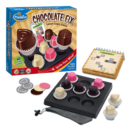 Thinkfun Chocolate Fix - Juego De Lógica Desafiante Galard.