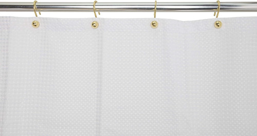 Ganchos Cortina De Baño Acero Inoxidable Cromados Brillosos Dorado