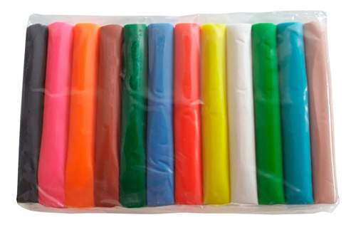 Massa Massinha Para Modelar Macia 180g 12 Cores Académie