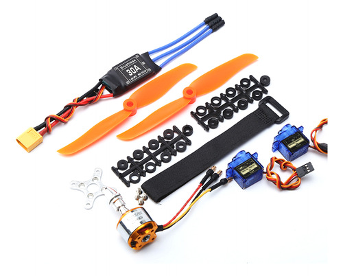 Helicóptero Esc, 2200 Kv, Sin Escobillas, Motor Rc 30a, Xt60