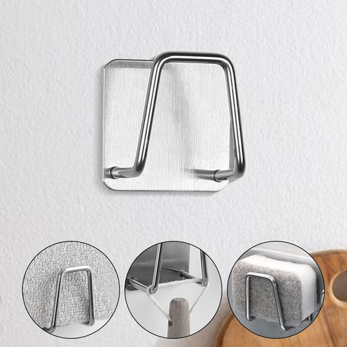 Soporte De Esponja Para Fregadero De Cocina, Resistente,