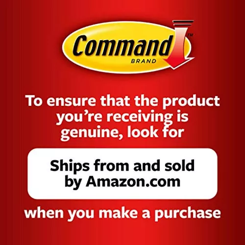 Command Picture Hanging Strips Heavy Duty, Large, Black, Holds 16