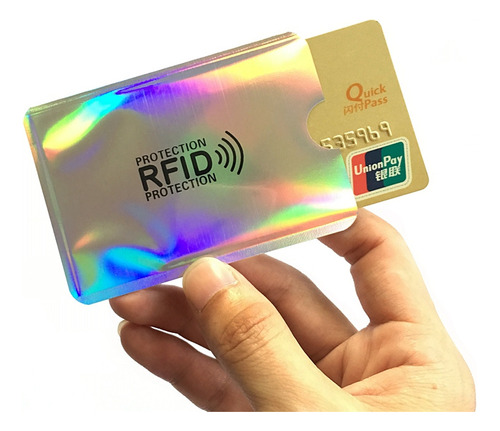 Capa Protetora de Cartão Por Aproximação Anti RFID