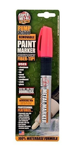 Dibujo, Super Met-al Pump Action Marcador De Pintura Removib