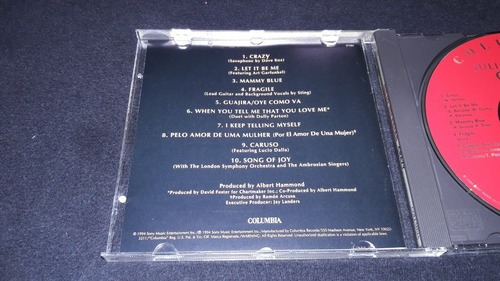 Cd Julio Iglesias - Crazy - Importado - Excelente Estado (Usado)