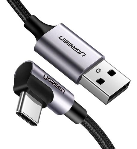 Cabo De Dados Us284 Usb 2.0 P Usb Tipo C Angular 2m Ugreen