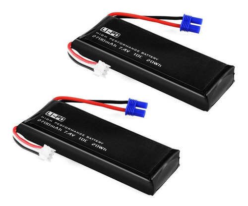 2pcs Batería De Li-po De Hubsan H501s X 4 Quadcopter 7.4v 27