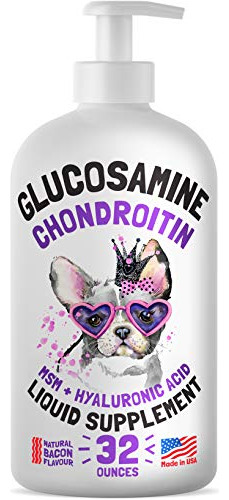 Legitpet Líquido Glucosamina Para Perros - Sabor A Vpctd