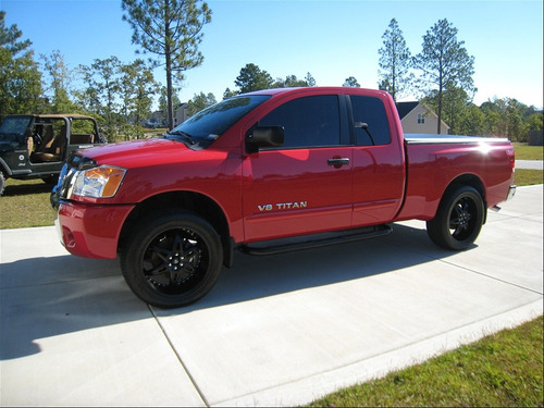 04-15 Nissan Titan Motor Elétrico Elevador Lado Esquerdo