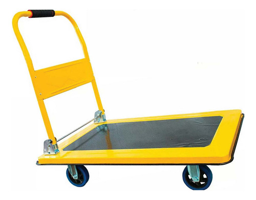 Carrito Plegable De Carga Plataforma Diablito Patin De Acero