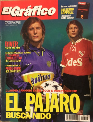 El Gráfico, N° 4033  Revista Fútbol Argentino, Cb