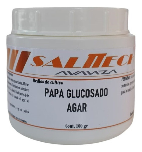 Papa Glucosado Agar X 100 Gr - Salttech