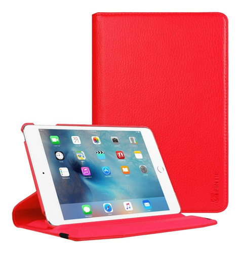 Funda Giratoria Protector De Cuero Para iPad Mini 1 / 2 / 3