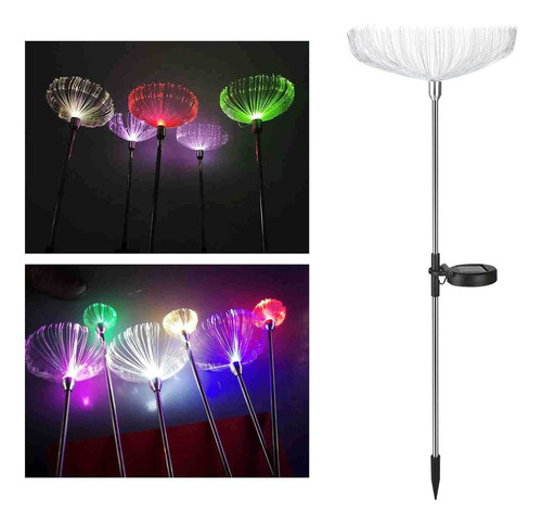 .. Luces Solares De Jardín, 7 Luces Solares Que Cambian De