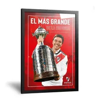 Comprar Cuadro Camiseta River Plate Gallardo Copa Libertadores 35x50