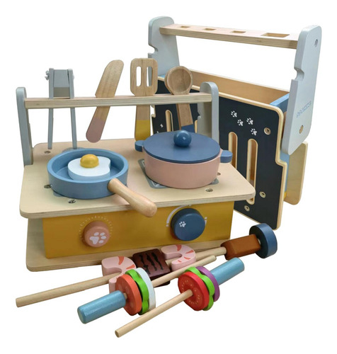 Cozinha Fogão Brinquedos Cozinha Acessórios Panelas Papel