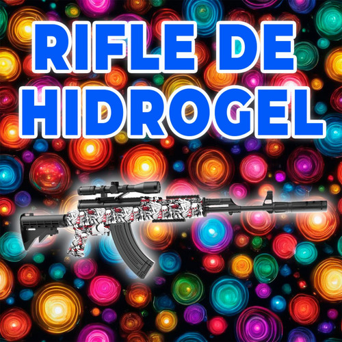 Rifle Lanzador Hidrogel Automático M416 Mira Telescópica