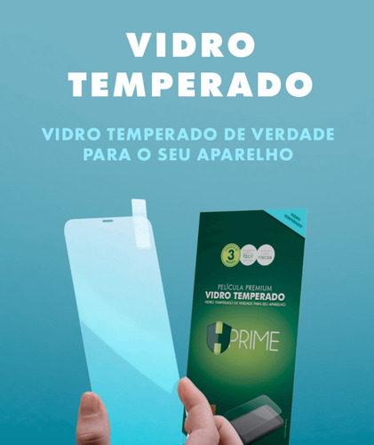 Imagem 3 de 3 de Película De Vidro Premium Para Apple iPhone 13/13 Pro Hprime