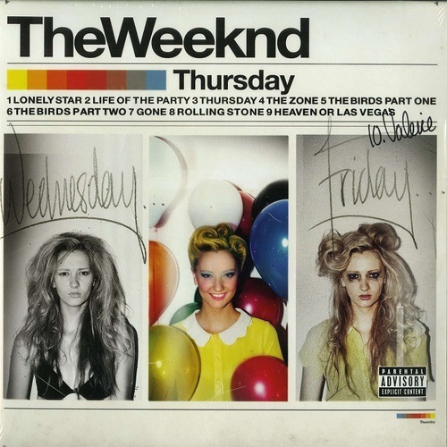 Cd The Weeknd / Trilogy / Thursday (2011) Europeo