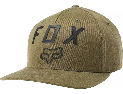 Gorra Fox Number 2 Flexfit Motocross Mtb Downhill Rzr Enduro