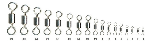 Destorcedor De Laton (barril) Con Seguro 5655-3/0 (144 Pz