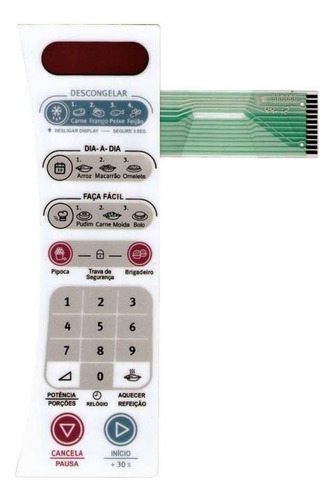 Placa De Microondas + Membrana Para Electrolux Mes27 127v