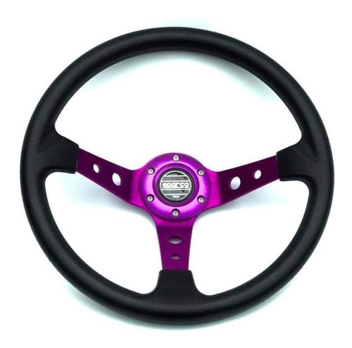 Volante Sparco Tipo Drift Conico + Bocina. Envio Gratis